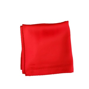 Pañuelo Cuadrado de Seda de Color Sólido, Accesorio de Moda para Mujer, Apto para Todas las Estaciones, 100% Seda, Estilo Simple, para Adultos - Product Image 2