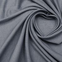 Tissu textile uni, tissu en coton, tissu en polyester, tissu en mousseline, tissu en satin pour les importateurs de mode, commerce de gros de vêtements
