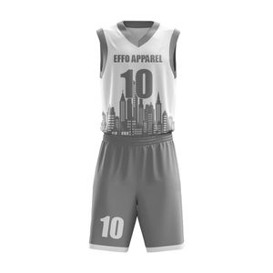 Conjunto de Uniforme de Baloncesto, Camiseta y Pantalones Cortos, Tejido Transpirable de Secado Rápido, Uniforme de Baloncesto para Juego - Product Image 6