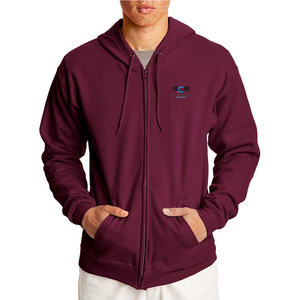 Sweats à capuche zippés confortables et décontractés, basiques, en tissu léger pour les activités quotidiennes - Product Image 1