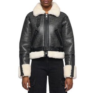 Genuine Leather <b>Men's</b> Retro <b>Old</b>-Fashioned Motorcycle <b>Jacket</b> Pure Head Layer Cowhide Slim-Fit Lapel Coat Casual Trend - Product Image 1