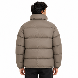 Chaqueta Casual Acolchada para Hombre, para Viajes al Aire Libre y Uso Diario, Chaqueta de Invierno con Cuello Alto y Diseño Acolchado, OEM - Product Image 3