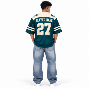 Camiseta Personalizada para Fanáticos del Fútbol, para Hombres y Mujeres, 100% Poliéster, Transpirable, de Secado Rápido, para Días de Partido - Product Image 4