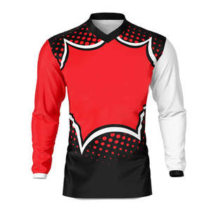 Camiseta de Motocross Personalizada con Diseño Impreso, Ignífuga, de Poliéster, Resistente al Viento, de Secado Rápido, Talla Grande, con Nombre Personalizado - Product Image 5