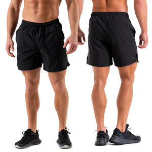 Shorts de musculation et de fitness pour hommes, séchage rapide, respirants, amples, pour la plage, shorts d'été, shorts de musculation ajustés pour hommes - Product Image 5