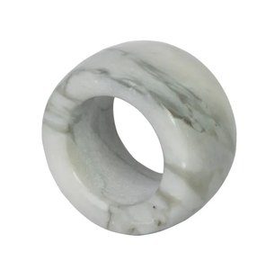 Anillos de Servilleta de Mármol con Logotipo Personalizable, Artículos de Mesa de Lujo Ecológicos de Alta Calidad a Bajo Precio - Product Image 5