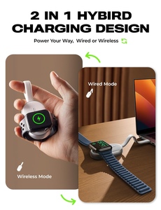 Lisen cho Apple Watch sạc di động 1200mAh sạc không dây sạc nhanh cho Apple Watch Series 10/9/8/7/6/5/4/SE/uitra - Product Image 4