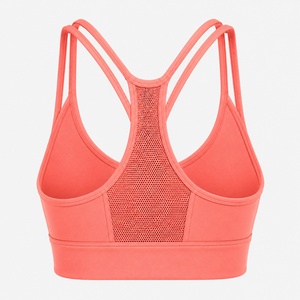 Soutien-gorge de sport yoga personnalisé avec logo OEM, sans couture, à bretelles croisées, respirant, rembourré, pour fitness, fournisseur Prime Power - Product Image 2