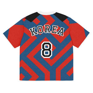 Maillot de football respirant en maille anti-bactérienne imprimé numériquement sur mesure, modèle 2026, le plus vendu, pour hommes, idéal pour l'entraînement en équipe - Product Image 4