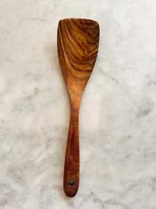 Juego de utensilios de cocina de madera hechos a mano, 4 piezas, espátulas y cuchara, herramientas de cocina de madera natural - Product Image 5