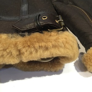 Men's Genuine Leather Shearling <b>Jacket</b> Premium Fur <b>Lined</b> Winter Aviator Coat Comfortable Durable Warm Fashion Outerwear - Product Image 6