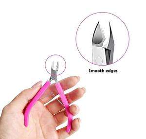 Cortauñas Profesional de Acero Inoxidable con Cuchilla Curva para Recortar Uñas de Pies y Manos, Cuidado de Uñas Gruesas - Product Image 4