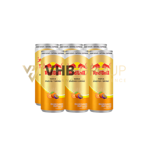Bebida Energética RedBull Sabor Naranja y Fruta de la Pasión 250ML x24 Venta al por Mayor - Product Image 1