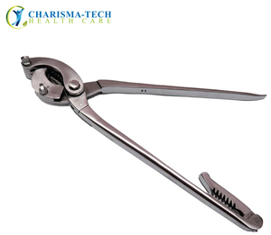 เครื่องมือผ่าตัดทำให้หลังค่ายสำหรับม้าขนาดใหญ่ รุ่น Serra Modified Emasculator Triple Crush ทำจากสแตนเลสสตีล ใช้ซ้ำได้ ได้รับมาตรฐาน CE ISO คุณภาพดีที่สุด - Product Image 2