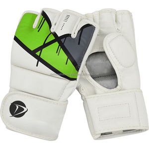 ถุงมือชกมวยผลิตจากหนัง PU สำหรับมืออาชีพถุงมือ MMA ผลิตตามสั่ง - Product Image 6
