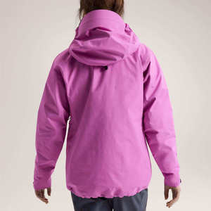 Chaqueta de Esquí Impermeable y Cortavientos para Mujer, Transpirable, Térmica, con Capucha, para Deportes de Montaña, Color Rosa - Product Image 4
