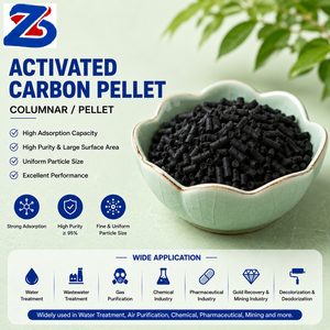Média filtrant en charbon actif colonne de qualité supérieure pour équipements de purification industrielle et applications environnementales - Product Image 1