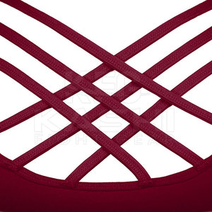 Sujetador Deportivo Elegante, Simple y Transpirable con Logotipo Frontal y Construcción sin Costuras que Garantiza Comodidad para Correr, Gimnasio y Yoga - Product Image 6