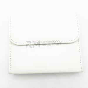Estuche magnético blanco RMI para 14 pinzas de extensión de pestañas, kit de pinzas de acero inoxidable con agarre de diamante/diferentes estilos de base - Product Image 1