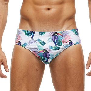 Summer Customized Logo Printing Swimwear <b>Men</b> <b>Bikini</b> Brief Sexy Sublimation Male Swim Beach Briefs - Product Image 3