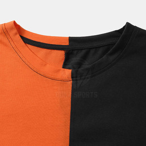 เสื้อยืดคอตตอน 100% ดีไซน์ใหม่ล่าสุด สไตล์สตรีทแวร์ พิมพ์โลโก้ตามสั่ง ทรงหลวม ราคาส่ง สำหรับผู้ชาย - Product Image 3