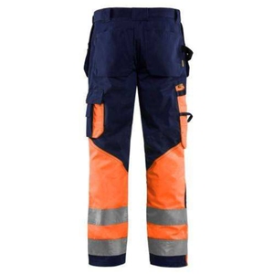 Pantalones de Seguridad OEM Personalizados, Ropa de Trabajo Reflectante de Alta Visibilidad, Uniforme Industrial para Construcción y Logística, Ropa de Seguridad Laboral Azul - Product Image 4