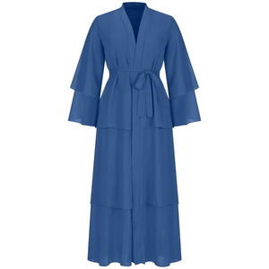 EXORO APPARELS Último Estilo Abaya Turca para Mujer, Ligera, Transpirable, Cómoda, de Secado Rápido, Holgada, de Manga Larga, Informal, Musulmana - Product Image 5