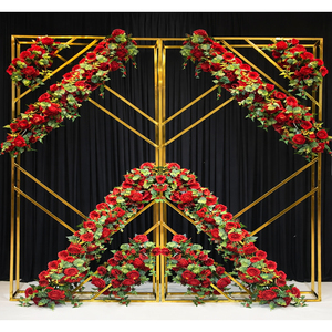 Nuevo Arco de Hierro Forjado para Bodas, Fondo Metálico Dorado Fantástico para Bodas al por Mayor, Australia - Product Image 1