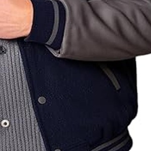 Veste universitaire sur mesure, design personnalisé, vêtements d'hiver en patchwork, veste universitaire - Product Image 3