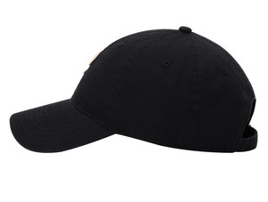Orange 6-Panel Baseball <b>Cap</b> With White P Embroidery Adjustable Back Casual <b>Hat</b> For Adults - Product Image 2