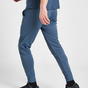 กางเกงวอร์มผู้ชายเอวสูง ยางยืด เอวกระชับ น้ำหนักเบา ทรงตรง สวมใส่สบาย ระบายอากาศได้ดี แห้งเร็ว ผลิตจากโพลีเอสเตอร์/คอตตอน - Product Image 1