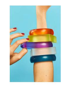 Brazalete de Resina con la Mejor Forma, Nuevo y Moderno, Joyería para Mujer, Regalo para Fiesta, Boda, Cumpleaños, Brazalete de Buena Calidad y a la Moda - Product Image 4