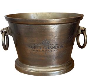 Cubo de hielo de latón con aislamiento de doble pared, elegantes tinas de bebidas diseñadas para mantener el hielo sólido durante más tiempo en su mesa - Product Image 1