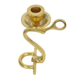 Luxury Candle Holder Horse <b>Bit</b> Style Decorative Tabletop Gold Pillar Candle Stand Heat Resistance Table Decor For Wedding Items - Product Image 2