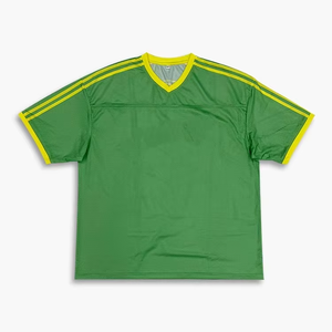 Oversized American Football Jersey Mesh V Neck Boxy Unisex <b>Adjustable</b> <b>Strap</b> Hip Hop Sportswear - Product Image 2