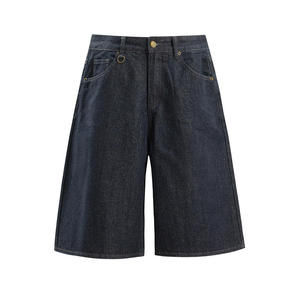 Pantalones Vaqueros Personalizados para Hombre, Cierre de Cremallera, Corte Holgado, 100% Algodón, Jeans Holgados, Shorts Vaqueros Personalizados - Product Image 4