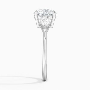 Beautiful White Silver <b>Crystal</b> <b>Ring</b> Elegant Engagement Jewelry Romantic Wedding Anniversary Gift for Her - Product Image 3