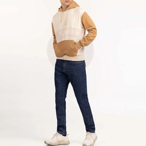 Sudadera con Capucha Premium para Hombre, de Algodón Suave, Informal, con Bolsillo Tipo Canguro, para Otoño e Invierno, Uso Diario - Product Image 4