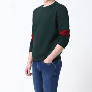 Sudadera de Hombre de Alta Calidad, Sostenible, Básica, Verde, de Secado Rápido, Cuello Redondo, Talla Grande, Personalizada, Mezcla de Algodón - Product Image 5