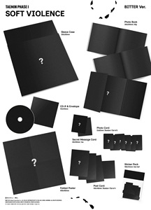 เทอมิน - [PHASE I : SOFT VIOLENCE] (เวอร์ชั่นโฟโต้บุ๊ค) อัลบั้มซีดีเคป๊อปขายดีที่สุดในเกาหลีสำหรับทุกวัย - Product Image 4