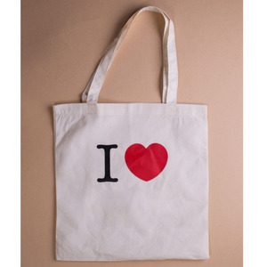 ถุงช้อปปิ้งผ้าฝ้ายรีไซเคิล100% - Product Image 6