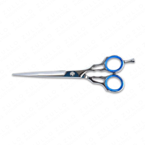 Ciseaux de barbier en acier inoxydable pour droitiers, ciseaux de coiffure avec un design multicolore élégant, vente en gros - Product Image 3