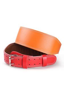 Ceinture de musculation en cuir pour hommes, ceinture de musculation robuste pour l'entraînement en salle de sport, pour les squats, les soulevés de terre, la musculation et la force - Product Image 5