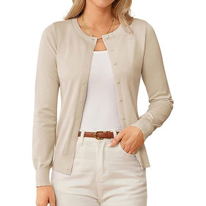 Collection de cardigans pour femmes en maille premium, confortables au quotidien et élégants pour un style décontracté, coupe douce. - Product Image 1
