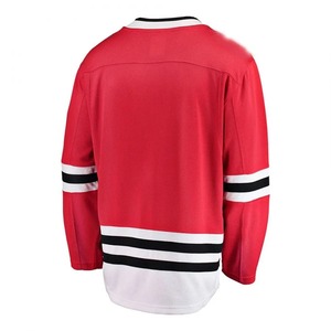 Prix de gros Nouvelle arrivée Maillot de hockey sur glace sur mesure pour adultes OEM ODM Manches courtes Respirant 100% polyester - Product Image 4