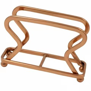 Designer Inspired Metal Napkin Stand For Dining Table And <b>Kitchen</b> Elegant <b>Tissue</b> <b>Holder</b> For Home Office And Restaurant - Product Image 6