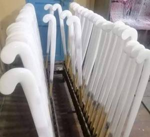 Bâtons de hockey sur gazon 100% carbone pour gardien de but et junior, intérieur/extérieur, fabriqués par Eoin Winston Sports pour l'entraînement, les matchs et le divertissement - Product Image 1