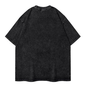 Chemises pour hommes en coton doux et respirant, style streetwear décontracté, col rond ample, grandes tailles, 100% coton - Product Image 3