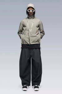 Wholesale Men Techwear <b>Jacket</b> Multi-pocket Functional Urban Streetwear Windbreaker Tactical Cyberpunk Utility Cargo Outerwear - Product Image 4