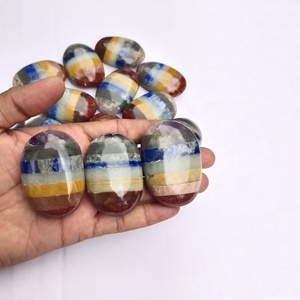 ผู้ผลิตหินคริสตัลเจ็ดจักระขัดมือสำหรับบำบัดพลังงาน ขายส่ง - Product Image 2